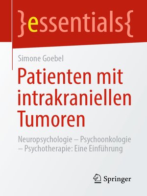 cover image of Patienten mit intrakraniellen Tumoren